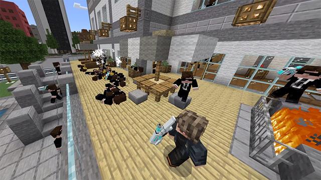 Screenshot of the Minecraft Bedrock Marketplace product Agent Mission: Impossible created by Next Studio.