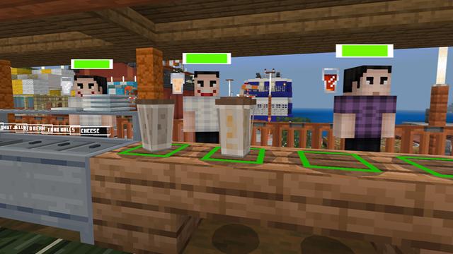 Screenshot of the Minecraft Bedrock Marketplace product Boba Shop Simulator created by Next Studio.