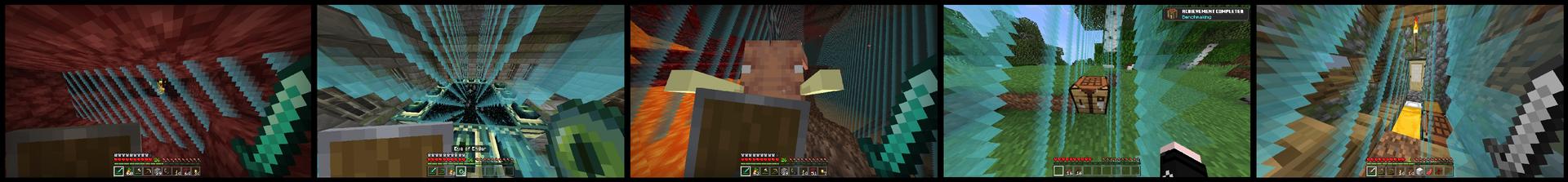 Panorama of the Minecraft Bedrock Marketplace product Border Line Survival created by Next Studio.
