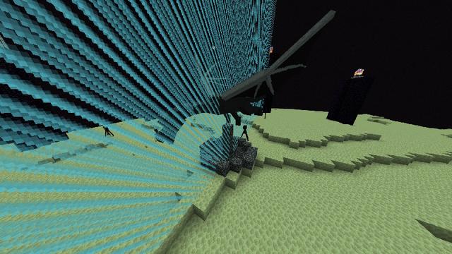 Screenshot of the Minecraft Bedrock Marketplace product Border Line Survival created by Next Studio.