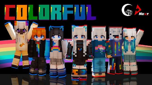 Thumbnail of the Minecraft Bedrock Marketplace product Colorful created by Next Studio.