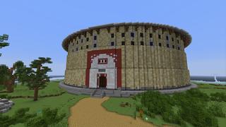 Screenshot of the Minecraft Bedrock Marketplace product Defend the Castles of Hakkas created by Next Studio.