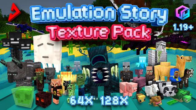 Thumbnail of the Minecraft Bedrock Marketplace product Emulation Story Texture Pack created by Next Studio.