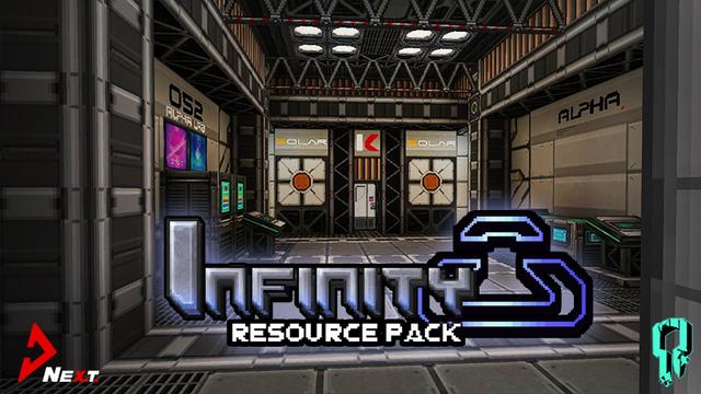Thumbnail of the Minecraft Bedrock Marketplace product Infinity Scifi Resource Pack created by Next Studio.