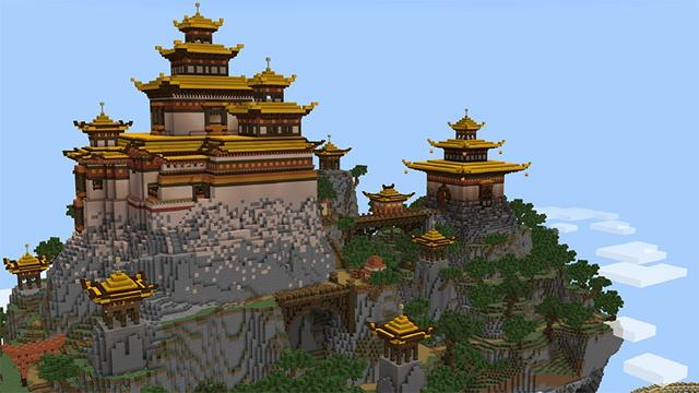Screenshot of the Minecraft Bedrock Marketplace product Monkey King & Mythic Beasts 2 created by Next Studio.