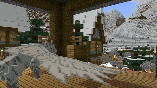 Screenshot of the Minecraft Bedrock Marketplace product Monkey King & Mythic Beasts 2 created by Next Studio.