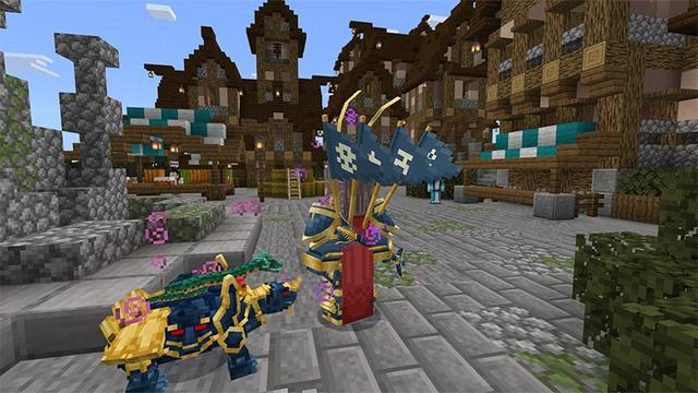 Screenshot of the Minecraft Bedrock Marketplace product Monkey King & Mythic Beasts 2 created by Next Studio.