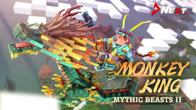Thumbnail of the Minecraft Bedrock Marketplace product Monkey King & Mythic Beasts 2 created by Next Studio.
