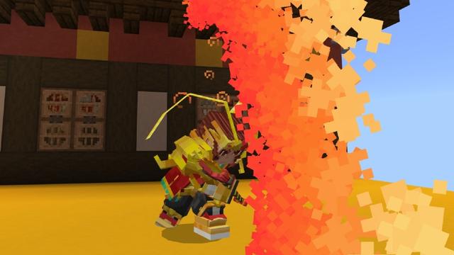 Screenshot of the Minecraft Bedrock Marketplace product Monkey King & Mythic Beasts created by Next Studio.