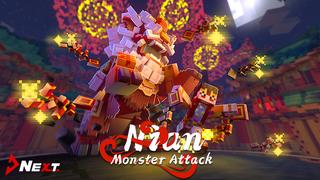 Thumbnail of the Minecraft Bedrock Marketplace product Monster Attack : Nian created by Next Studio.