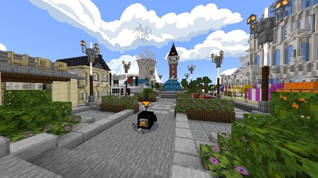 Screenshot of the Minecraft Bedrock Marketplace product Natural Disaster Minigame created by Next Studio.