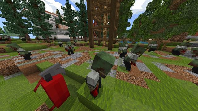 Screenshot of the Minecraft Bedrock Marketplace product Natural Disaster Minigame created by Next Studio.