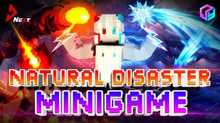 Thumbnail of the Minecraft Bedrock Marketplace product Minijuego de desastres naturales created by Next Studio.