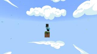 Screenshot of the Minecraft Bedrock Marketplace product One Block Odyssey created by Next Studio.