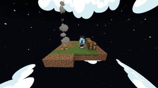 Screenshot of the Minecraft Bedrock Marketplace product One Block Odyssey created by Next Studio.