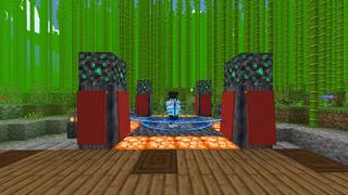 Screenshot of the Minecraft Bedrock Marketplace product One Block Odyssey created by Next Studio.