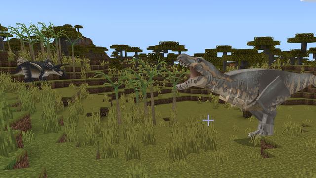 Screenshot of the Minecraft Bedrock Marketplace product Prehistoric Epochs: Chronicles created by Next Studio.