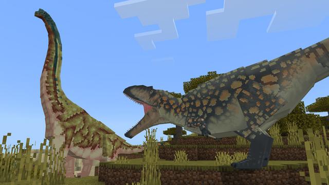 Screenshot of the Minecraft Bedrock Marketplace product Prehistoric Epochs: Chronicles created by Next Studio.