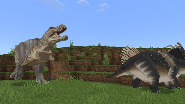 Screenshot of the Minecraft Bedrock Marketplace product Prehistoric Epochs: Chronicles created by Next Studio.