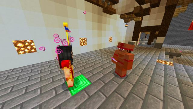 Screenshot of the Minecraft Bedrock Marketplace product Protect Mosini created by Next Studio.