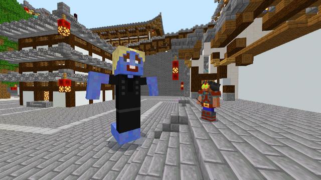Screenshot of the Minecraft Bedrock Marketplace product Protect Mosini created by Next Studio.