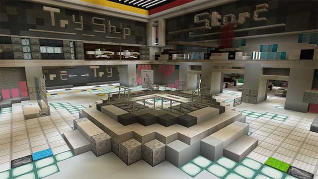Screenshot of the Minecraft Bedrock Marketplace product Space Race created by Next Studio.