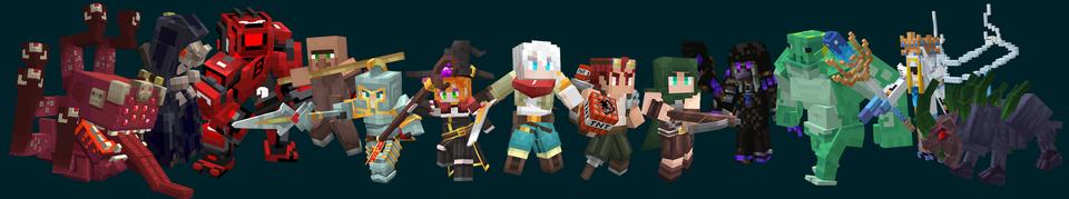 Panorama of the Minecraft Bedrock Marketplace product Super Battlefield Survivor created by Next Studio.