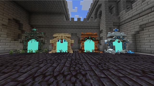 Screenshot of the Minecraft Bedrock Marketplace product Super Battlefield Survivor created by Next Studio.