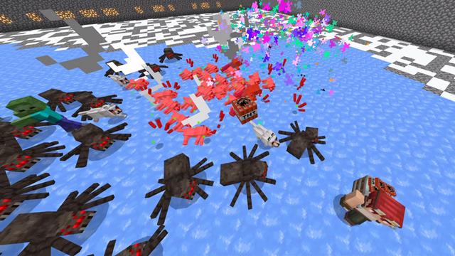 Screenshot of the Minecraft Bedrock Marketplace product Super Battlefield Survivor created by Next Studio.