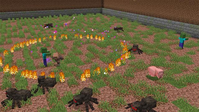 Screenshot of the Minecraft Bedrock Marketplace product Super Battlefield Survivor created by Next Studio.
