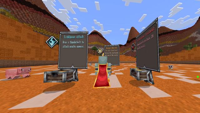 Screenshot of the Minecraft Bedrock Marketplace product Super Battlefield Survivor created by Next Studio.