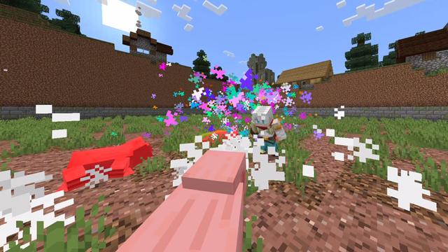 Screenshot of the Minecraft Bedrock Marketplace product Super Battlefield Survivor created by Next Studio.