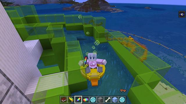 Screenshot of the Minecraft Bedrock Marketplace product Super Summer Bash created by Next Studio.
