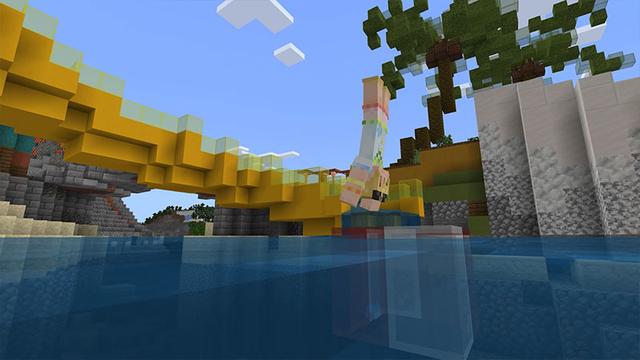 Screenshot of the Minecraft Bedrock Marketplace product Super Summer Bash created by Next Studio.