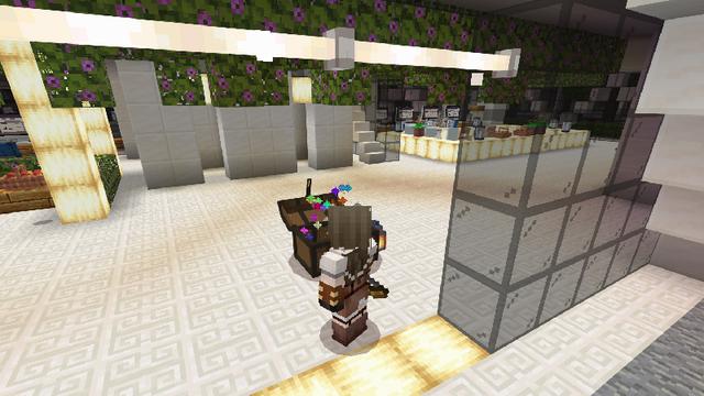 Screenshot of the Minecraft Bedrock Marketplace product Survival on airship created by Next Studio.