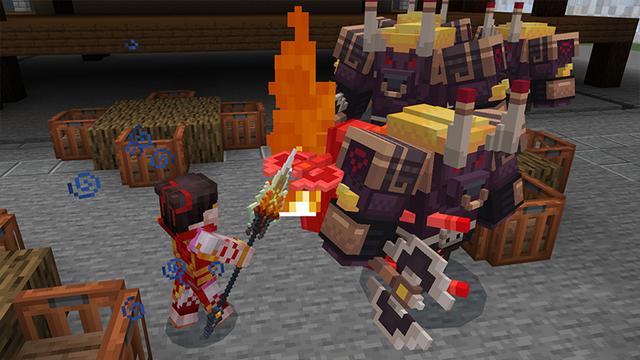 Screenshot of the Minecraft Bedrock Marketplace product The Legend of Nezha created by Next Studio.