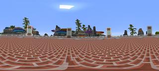 Panorama of the Minecraft Bedrock Marketplace product Treasure Hunting in Xidi created by Next Studio.