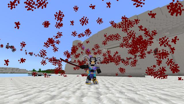 Screenshot of the Minecraft Bedrock Marketplace product Ultimate Blades created by Next Studio.
