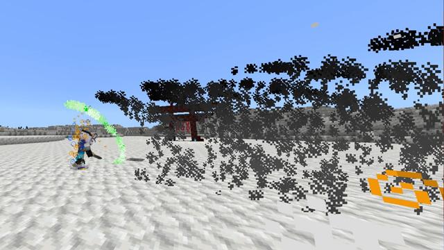 Screenshot of the Minecraft Bedrock Marketplace product Ultimate Blades created by Next Studio.