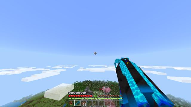Screenshot of the Minecraft Bedrock Marketplace product Ultimate Secret Weapons created by Next Studio.