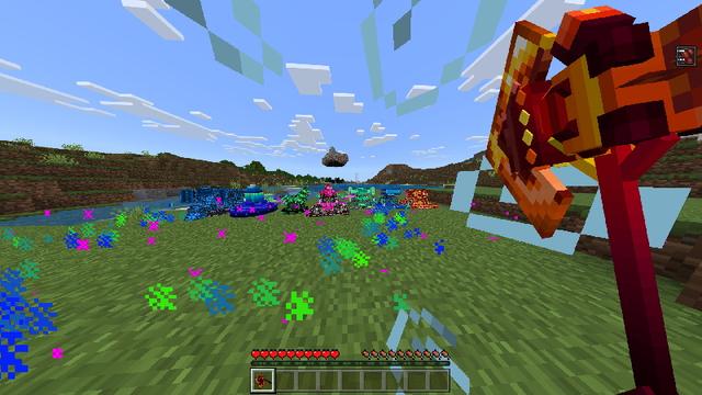 Screenshot of the Minecraft Bedrock Marketplace product Ultimate Secret Weapons created by Next Studio.