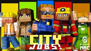 Thumbnail of the Minecraft Bedrock Marketplace product City Jobs created by Nexus Mob.