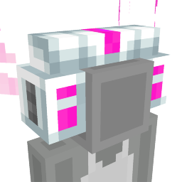 Thumbnail of the Minecraft Bedrock Marketplace product RGB Cyber Headphones created by Nexus Mob.