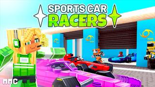 Thumbnail of the Minecraft Bedrock Marketplace product Sports Car Racers created by Nexus Mob.