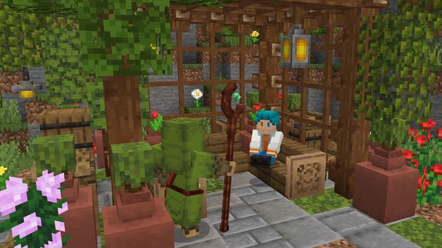 Screenshot of the Minecraft Bedrock Marketplace product Ultimate Waystones created by Nexus Mob.