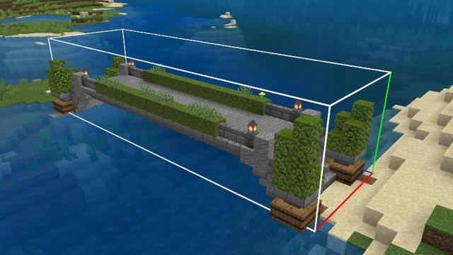Screenshot of the Minecraft Bedrock Marketplace product Builders Tools Add-on created by Ninja Block.