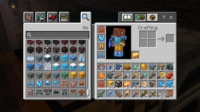 Screenshot of the Minecraft Bedrock Marketplace product Caves and Beyond Add-On created by Ninja Block.