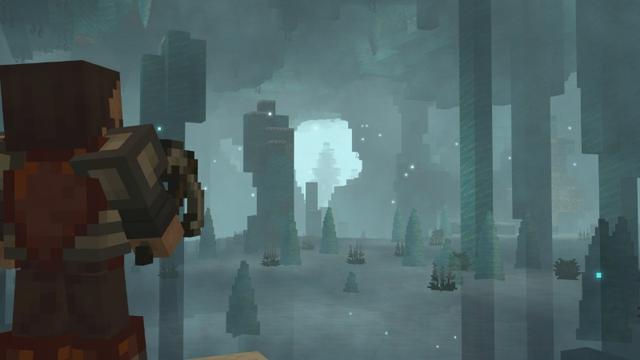 Screenshot of the Minecraft Bedrock Marketplace product Caves and Beyond Add-On created by Ninja Block.
