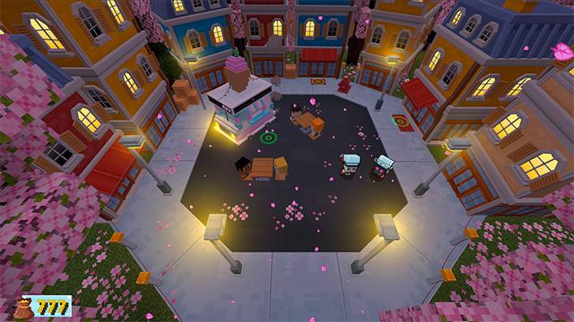 Screenshot of the Minecraft Bedrock Marketplace product Cooking Battle created by Ninja Block.