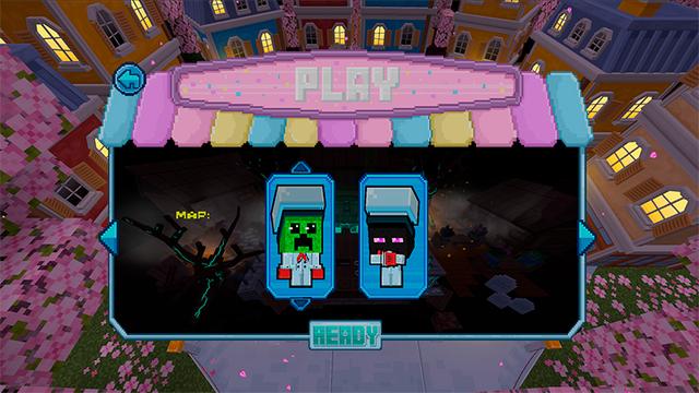 Screenshot of the Minecraft Bedrock Marketplace product Cooking Battle created by Ninja Block.